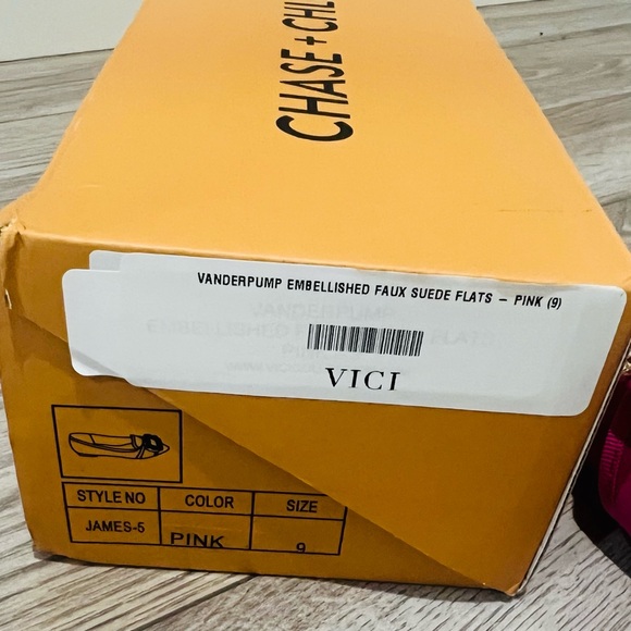 Vanderpump Embellished Faux Suede Flats - Picture 2 of 3